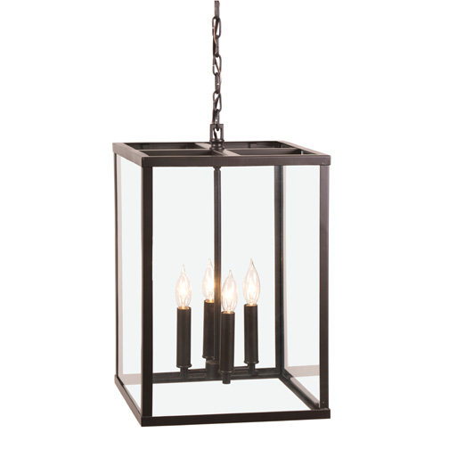Carmella 4 - Light Square / Rectangle Chandelier, Oil Rubbed Bronze
