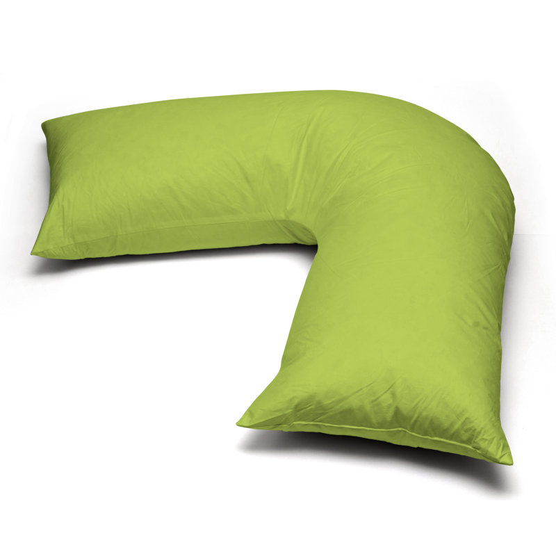 Aaravi Cotton Blend Standard Pillow Case, Lime Green