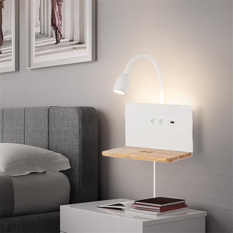 LED Plug-in Spotlight, White