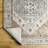 Rectangle Frenda Oriental Machine Woven Polyester/Polypropylene Area Rug in Light Brown-982346461