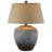 Houa Hand-Finished Cast Stone Table Lamp with 3-Way Switch, 27.5-540787496-540787497
