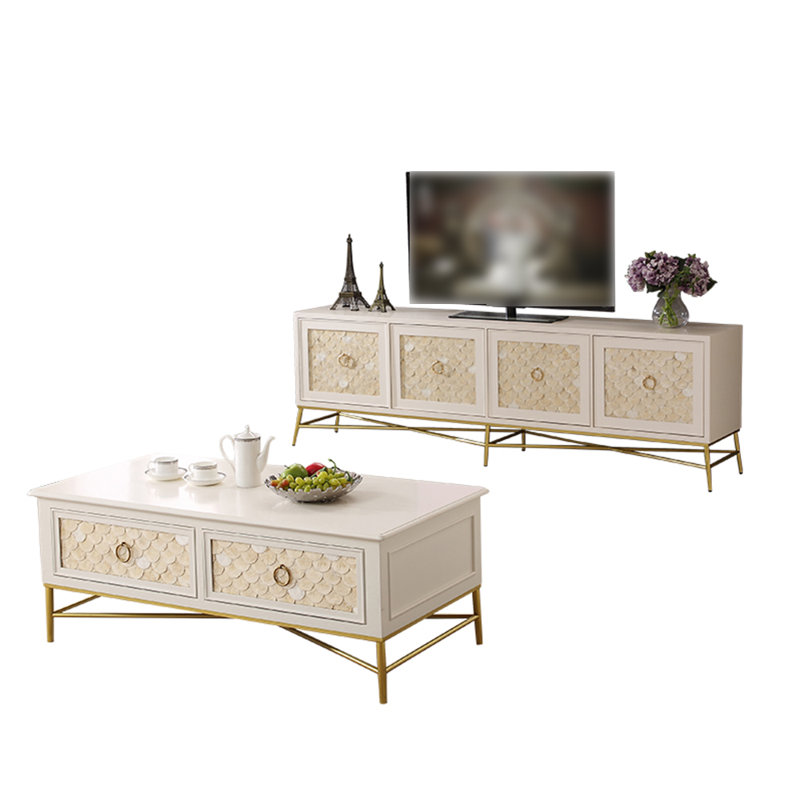 Meuble télé avec table basse