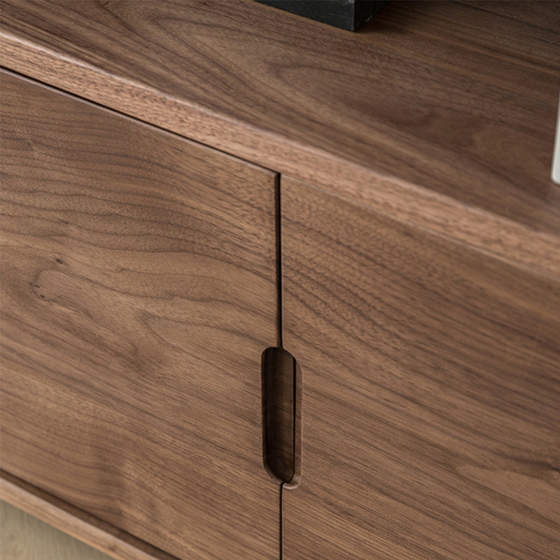 High quality walnut bookcase
