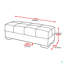 Causeuse convertible avec rangement Collection