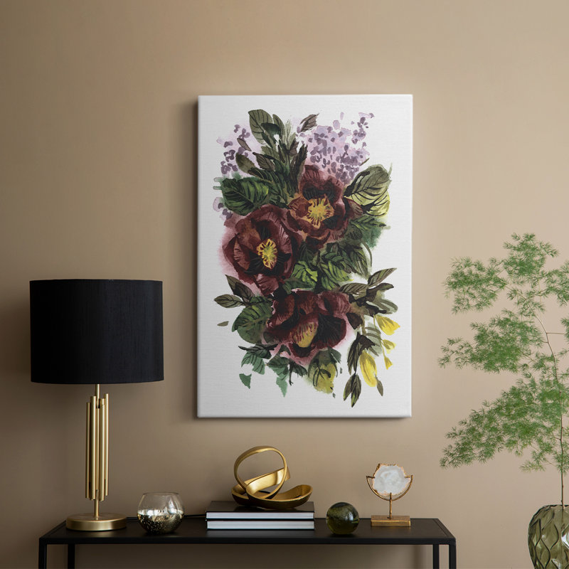 Garden Bouquets II - Gallery Cavas, H 18 po x l 12 po