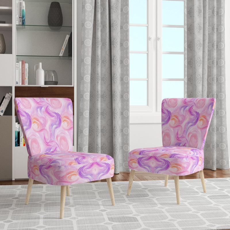 Chaise d'appoint abstraite pour filles - Chaise d'appoint, Chaise d'appoint sans accoudoirs