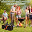 Ensemble d'outils de barbecue en acier inoxydable 237 pièces, ensemble complet d'accessoires de plaque chauffante avec sac de rangement, pour camping en plein air