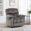 Fauteuil inclinable pivotant et berçant avec canapé en cuir reconstitué chauffant et chauffant-1086335349