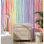 Rainbow Stripe Wallpaper Pastel Blue Yellow Pink