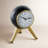 Adom Analog Metal Quartz Movement / Crystal Tabletop Clock-163702025