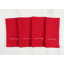 Serviettes Delevan, broderie rouge des fêtes Monaco-921956078