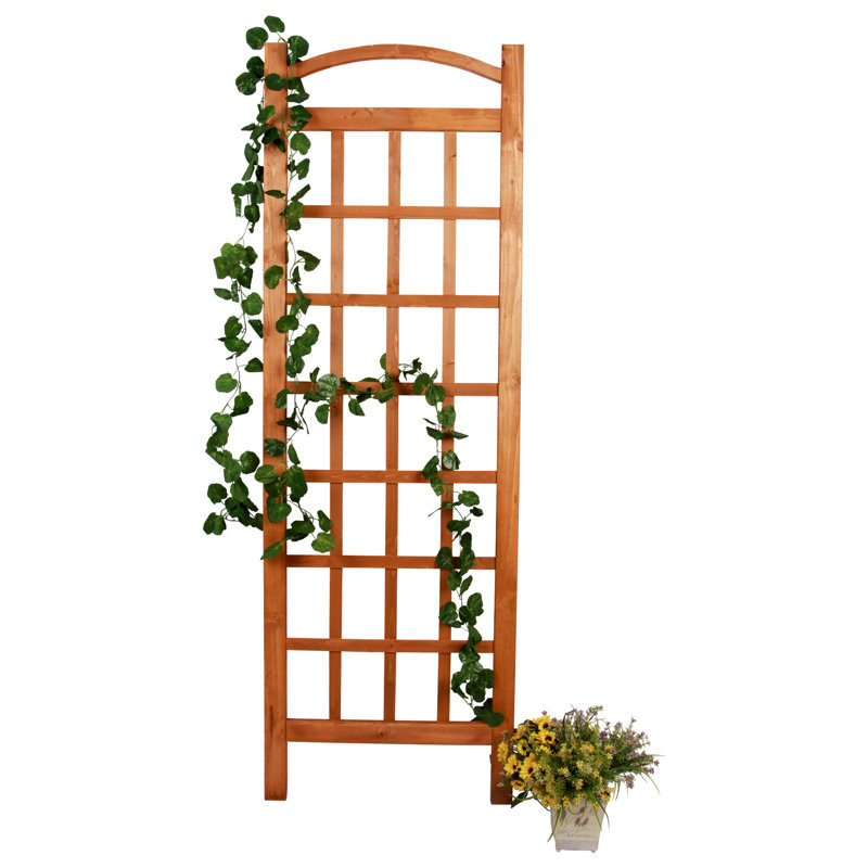 72'' H x 24'' W Wood Lattice Panel Trellis