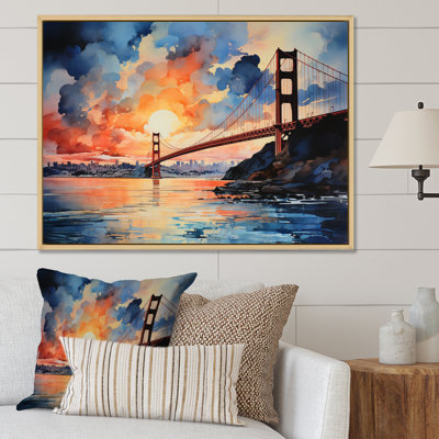 Pont orange Edenrose Golden Gateway VII - impression