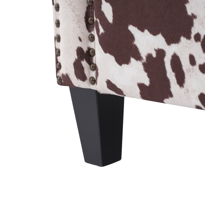 Fauteuil club en velours 29,25 po Burton