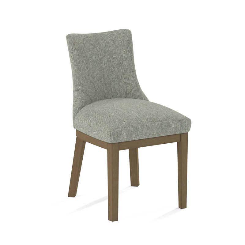 Upholstered Dining Chair, Rumor Bliss, Weathered Gray