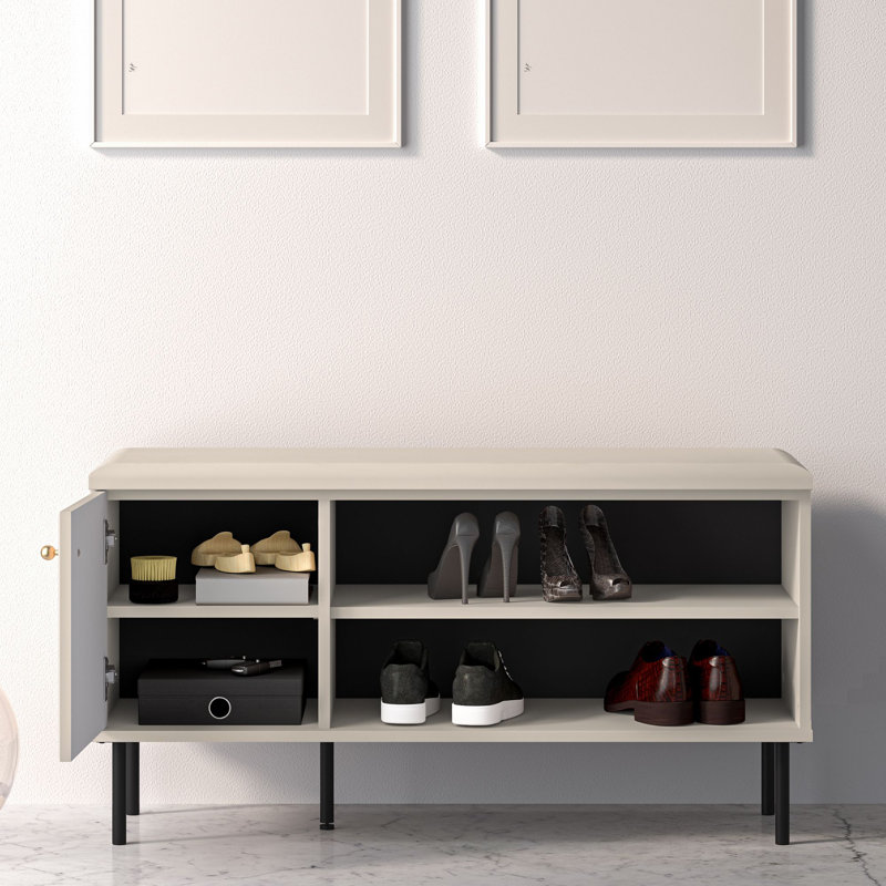 DROMA 8 Pair Shoe Storage Bench