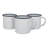 Argon Tableware - White Enamel Espresso Cups - 130ml-1756159299-1756164197
