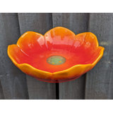 Khanh Metal Pole Tray Bird Feeder
