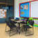 Kee Mobile Square Breakroom Table and Chair Set
