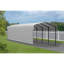 Abri d'auto en acier avec 1 trousse murale 10X29X7-100015432