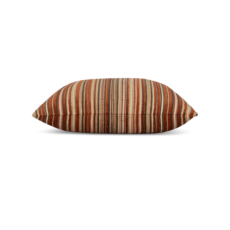 Clay Square Indoor/Outdoor Pillow Cover & Insert, Spice