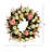 20 " Rose and Hydrangea Polyester Wreath-1410166801