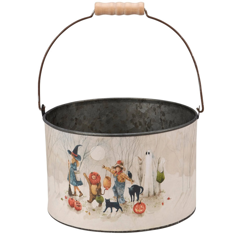 Halloween Decorative Bucket Set