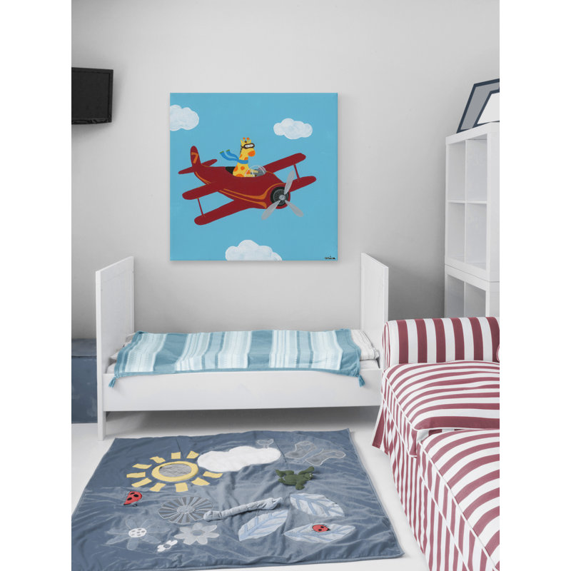 «Pepe in the Clouds I», reproduction sur toile tendue, H 18 po x l 18 po x P 1,5 po