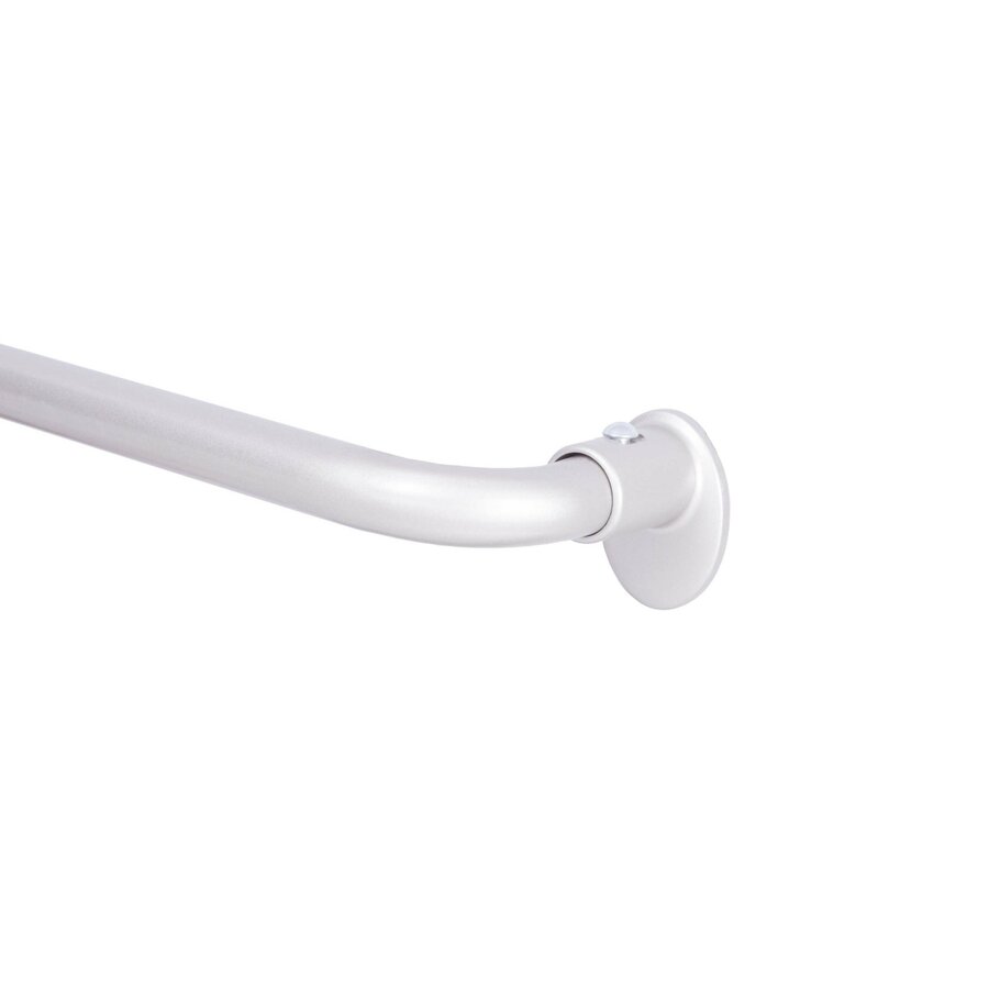 Sauhal Adjustable 0.63" Single Curtain Rod