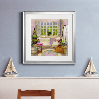 " Sunny Day Bath II " Painting Print