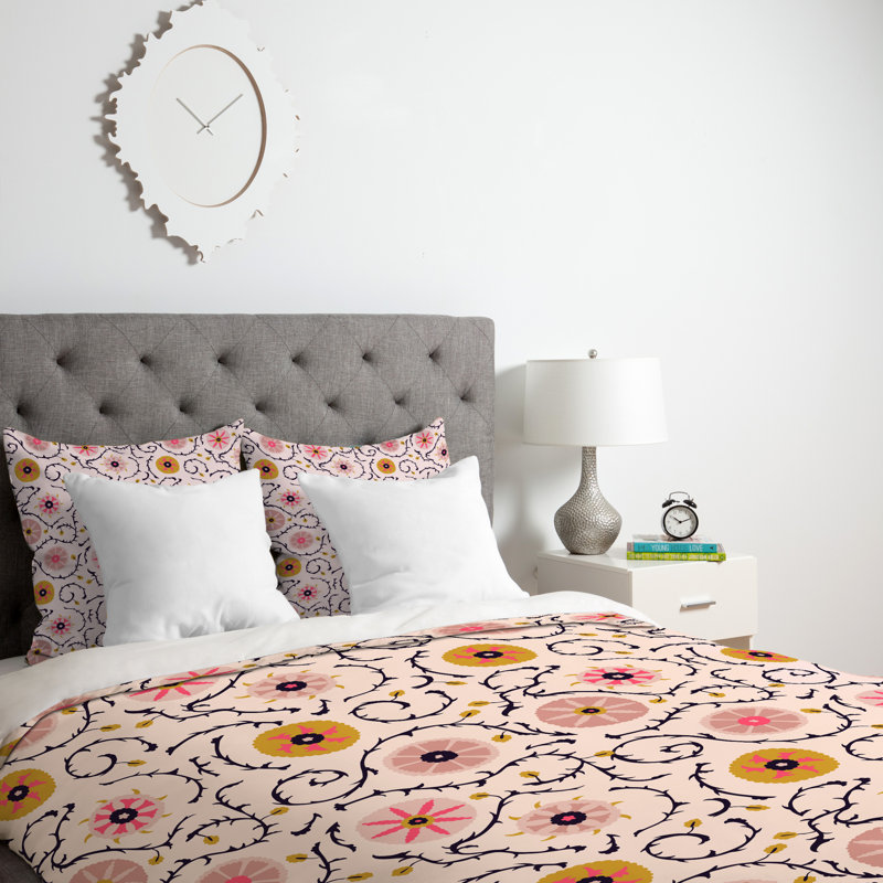 Housse de couette simple Holli Zollinger Suzani, Housse de couette pour lit simple / TG