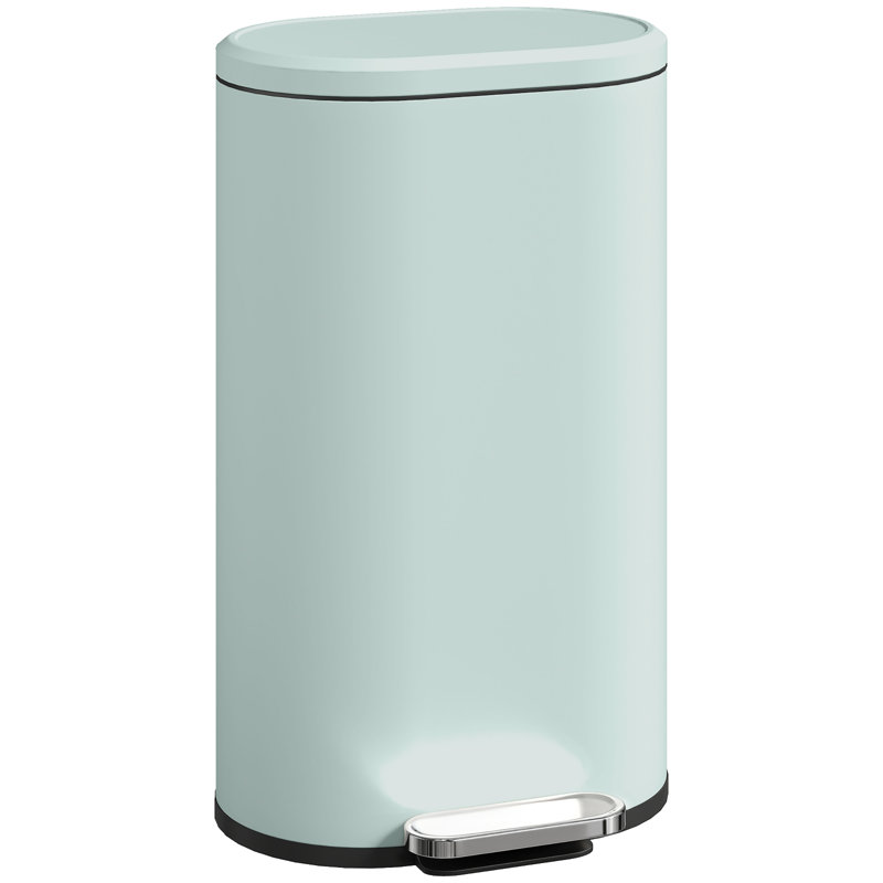 Metal, Plastic Step On Kitchen Trash Can - 30L