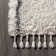 Cantera Shag Plush Tassel Moroccan Geometric Trellis Ivory/Gray Rug