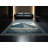Soft Plush Rodolfo Teotihuacan Pyramids Global Inspired Block Print Area Rug in Gray – SkyBlue Binding-1561329191