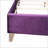 Tranquil Purple Queen Bed With Storage