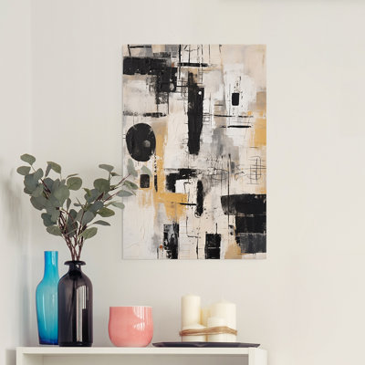 ABSTRACT Series CCCXCVI -Canvas Print Only - NOT FRAMED