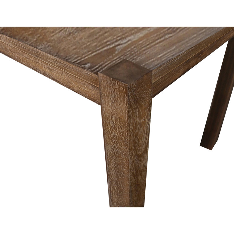 Ensemble de salle à manger 6 pièces en chêne naturel antique Hostetler 