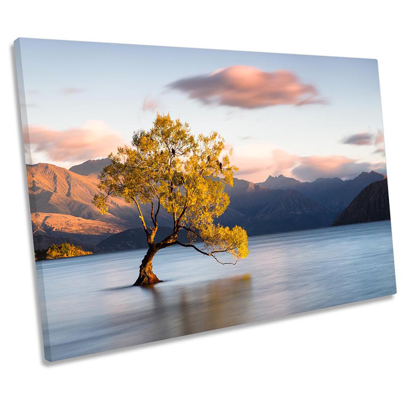 Lake Wanaka New Zealand - Wrapped Canvas Art Prints, 81.3cm H x 121.9cm W x 4cm D