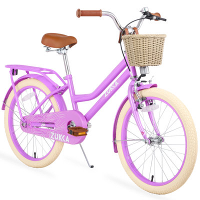 Multiple Colors,Girls Bike With Basket For 7-10 Years Old ,20 Inch Wheel ,No Training Wheels Included