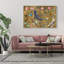 Oliver Gal Exotic Singapore Birds - Hand-Applied Leaf Framed Canvas Art-497607338-497607341