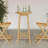  Round Outdoor Standing Height Table