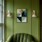 Clare 1 - Light Flush Mounted Sconce
