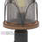 Inlight 1-Light 17'' H Hardwired Lantern Head With Black And Barnwood Textured Finish