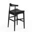 Tabouret de bar et de comptoir en cuir Ardo-44447991-44447986