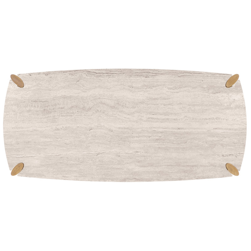Table à manger rectangulaire Margaritaville Somerset, H 29,53 po x l 90,16 po x P 42,13 po