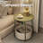 Side Table With Charging Station-339260170