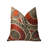 Pomegranate Damask Reversible Throw Pillow-15825039
