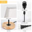 Lampe de chevet brune 16,1 po