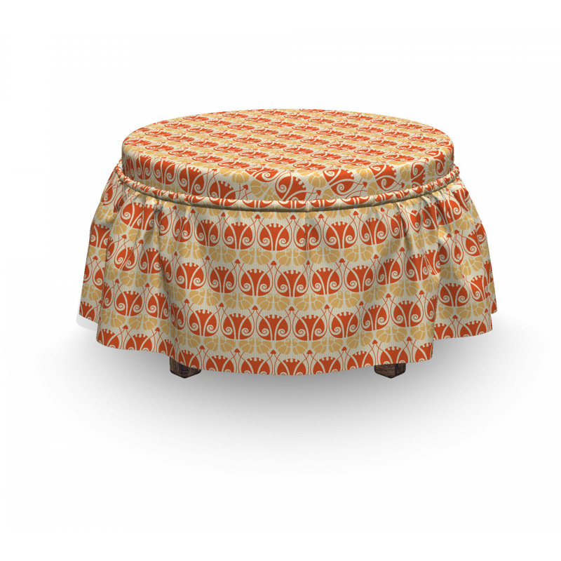 Housse pour repose-pieds champignon
