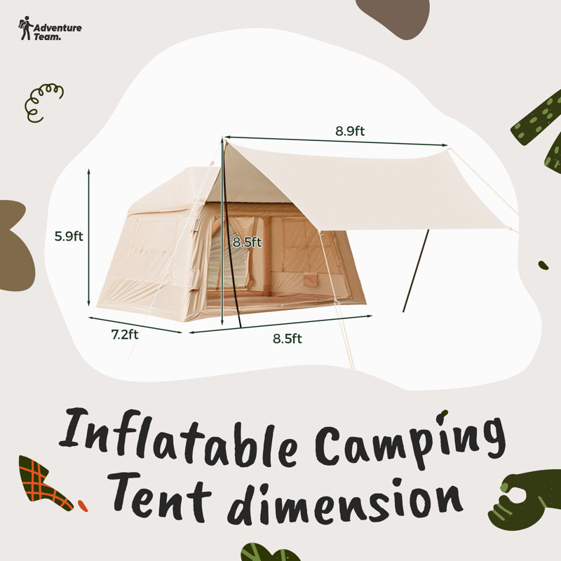 Tentes gonflables pour le camping